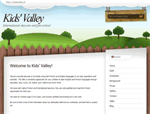 Tablet Screenshot of kidsvalley.fi